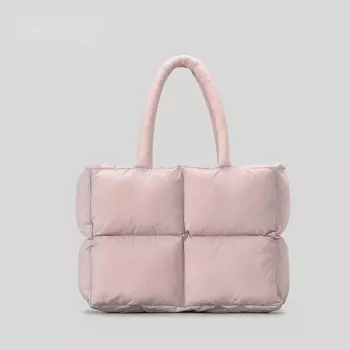 Женская пуховая сумка на плечо Pioneer, модная вместительная пушистая дизайнерская сумка-тоут, мягкая пуховая сумка на молнии, легкий трендовый пуховой кошелек