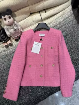 Женская шерстяная куртка-топ с круглым вырезом