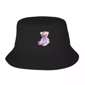Женская шляпа-ведро Lil Peep Bear, жаркий летний головной убор, складная спортивная шляпа для рыбалки на открытом воздухе, шляпа Боба в стиле хип-хоп, подарки на день рождения
