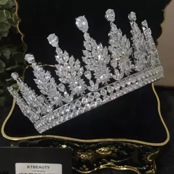 Женская шпилька для волос с кристаллами и стразами