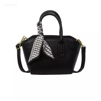 Женская сумка на одно плечо, Диагональная Сумка через плечо, элегантная и модная Новая Универсальная Повседневная простая однотонная сумка