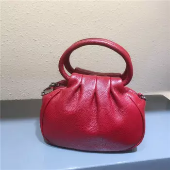 Женская сумка на плечо из воловьей кожи