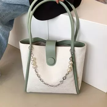 Женская сумка на плечо VeryMe 2022, дизайнерская вместительная кожаная сумка-мешок, высококачественные сумки, женская сумка 2022, д