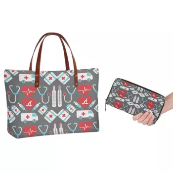 Женская сумка-стетоскоп в медицинском стиле