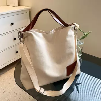 Женская сумка-тоут на плечо, однотонная