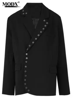 Женская свободная куртка с длинным рукавом, большие размеры