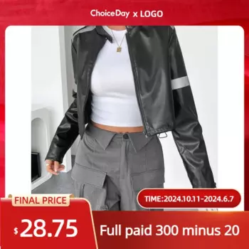 Женская теплая повседневная куртка с цветными блоками, осенне-зимняя куртка на молнии с воротником-стойкой, женская одежда, модная повседневная куртка