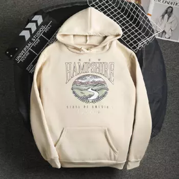 Женская толстовка с капюшоном, пуловер, повседневный принт, топы с длинными рукавами и круглым вырезом, карманные топы, толстовка большого размера, корейский стиль, Kpop