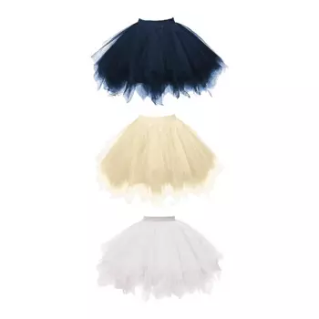 Женская Тюлевая юбка-пачка, Тюлевая подъюбник для выступлений, пляжного торжества