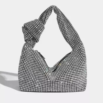 Женская вечерняя сумка-клатч с ремешком на плечо