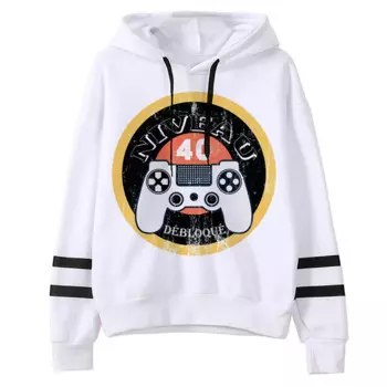 Женская винтажная толстовка с капюшоном, размеры 40-40 лет