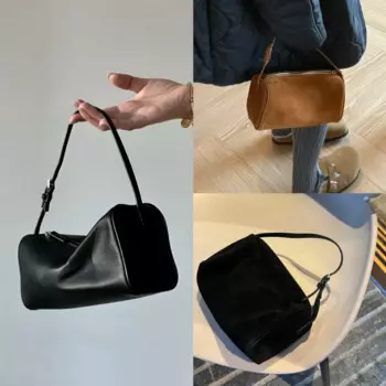 Женская Замшевая сумка R0 * для ручек, маленькая квадратная кожаная сумочка для подмышек, карандаши, ремешок, аксессуары для сумок