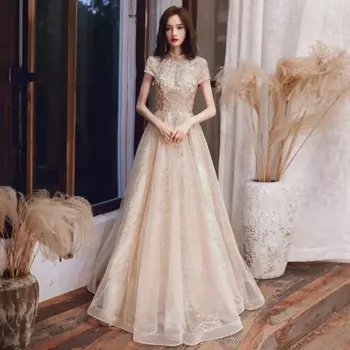 Женские элегантные платья для выпускного вечера Элегантное роскошное вечернее платье 2024 Длинные вечерние платья с длинными рукавами Robe De Soiree Femmes