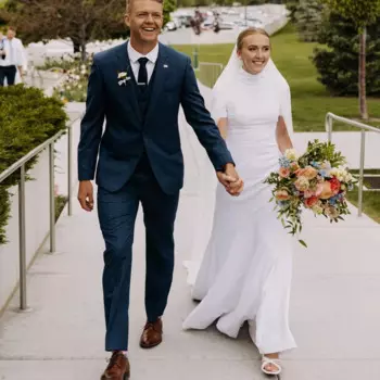 Женские атласные свадебные платья SONDR, элегантное белое платье-трапеция с высоким воротом и короткими рукавами, фабричное свадебное платье