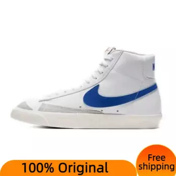 Женские белые кроссовки Nike Blazer Mid 77