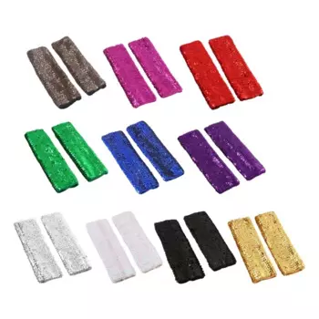 Женские блестящие блестки, эластичный нарукавник, блестящие манжеты для выступлений, косплей