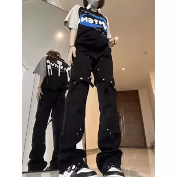 Женские брюки-багги в стиле «хиппи»