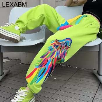 Женские брюки-джоггеры с высокой талией, осень 2024