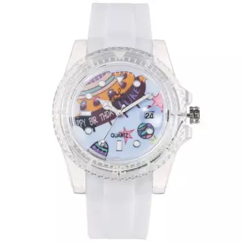 Женские часы, повседневные милые часы карамельного цвета с силиконовым ремешком, модные женские кварцевые наручные часы, дизайнерские часы для девушек, reloj mujer, 2024