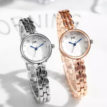 Женские часы с браслетом, женские роскошные полностью из нержавеющей стали, серебристые, черные кварцевые часы, женские повседневные наручные часы для женщин, 2024