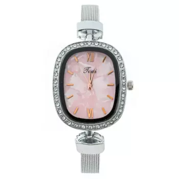 Женские часы с циферблатом в виде ракушек, зеркальные овальные кварцевые наручные часы, чрезвычайно тонкий ремешок, браслет, часы, женские часы, женские часы