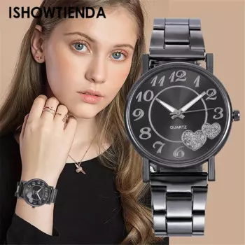 Женские часы, женские часы унисекс, наручные часы с серебристым циферблатом и силиконовым сетчатым ремешком, женские часы 2023, женские часы