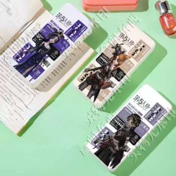 Женские чехлы для очков с рисунком Identity V, аниме Fiona Gilman, Эмили, яркий цвет, футляр для хранения очков с рисунком, футляры для очков