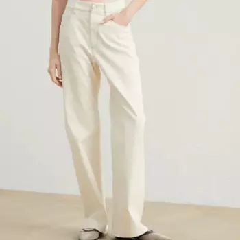 Женские джинсы стрейч, с завышенной талией, из хлопка