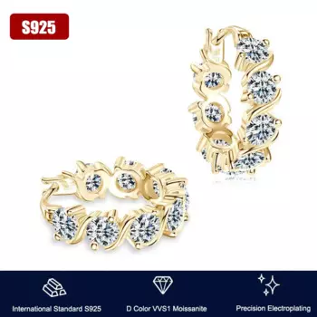 Женские кольца с полным покрытием из серебра 925 пробы, 4 мм