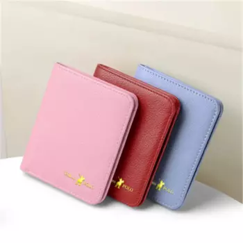 Женские кошельки WILLIAMPOLO, женский тонкий маленький кошелек, новый модный роскошный дизайнерский брендовый кошелек из 100% натуральной кожи для женщин