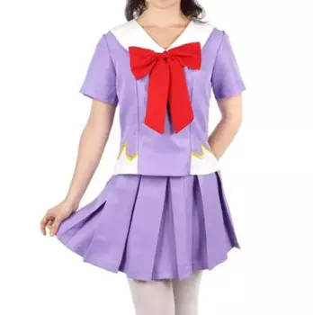 Женские костюмы для косплея аниме «Дневник будущего», женский костюм Мирай Никки Юно Гая, женский костюм на Хэллоуин, школьная форма, платье