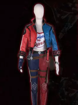 Женские костюмы для косплея, аниме одежда, Модный женский костюм для Quinzel, косплей, Хэллоуин, карнавальные костюмы на заказ