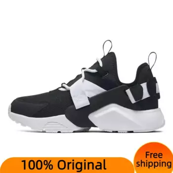 Женские кроссовки Nike Air huarachшите, черные, белые женские кроссовки