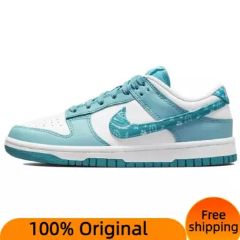 Женские кроссовки Nike Dunk Low "Blue Paisley"