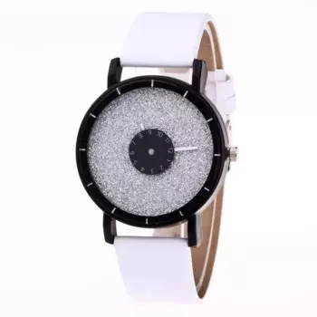 Женские кварцевые часы со звездами и блестками
