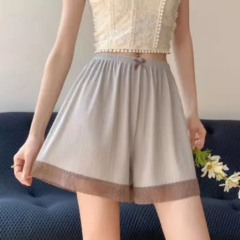 Женские летние кружевные шорты в стиле "Лолита"