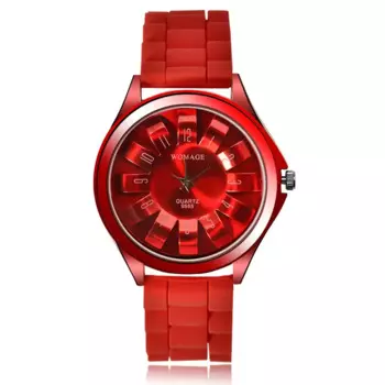 Женские модные брендовые часы, женские часы, повседневные женские часы, модные спортивные часы с резиновым ремешком, кварцевые наручные часы