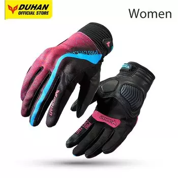 Женские мотоциклетные перчатки, летние дышащие сетчатые перчатки для мотокросса для сенсорных экранов, мужские износостойкие перчатки дл пар