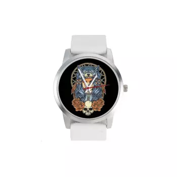 Женские наручные часы для всей семьи, серебристые наручные часы с логотипом головы волка, элегантные женские часы для дам, женские наручные часы с рисунком