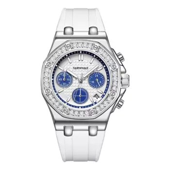 Женские роскошные Брендовые Часы fairкит с бриллиантами, женские наручные часы с силиконовым ремешком, женские часы, женские часы