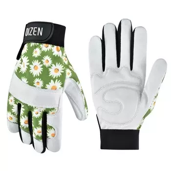 Женские садовые перчатки Moonlux из козьей кожи