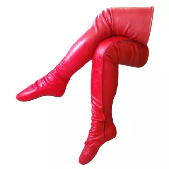 Женские сапоги, балетки, сапоги для вечеринок, Сапоги выше колена, американские размеры 6-14, № 13452