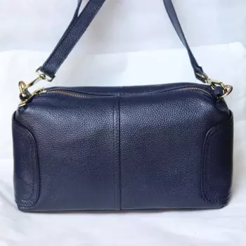 Женские сумки из натуральной кожи, сумка-тоут через плечо, сумка простая, однотонная, мягкая воловья кожа, женские сумки для 2024, сумка на плечо