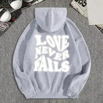 Женские толстовки, Повседневная футболка с длинным рукавом и светоотражающим графическим рисунком, с карманами и капюшоном, толстовка на молнии