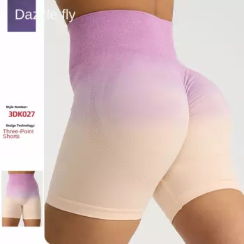 Женские тренировочные шорты с высокой талией