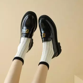 Женские туфли Lefu из воловьей кожи, с подкладкой из свиной кожи и стельками, мягкие и удобные в носке, для офиса