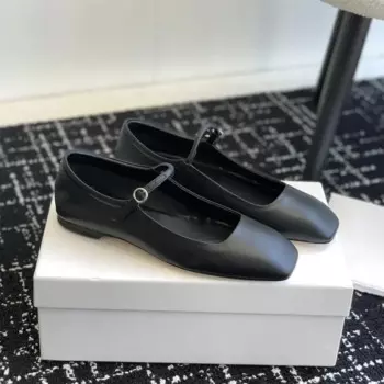 Женские туфли на плоской подошве, повседневные туфли из натуральной кожи, с квадратным носком, на ремешке с пряжкой, Размеры 35-40, лето 2023