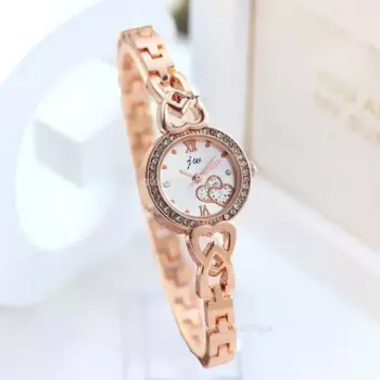 Женские Водонепроницаемые часы с браслетом и жемчугом