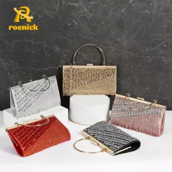 Женские вечерние сумки ROENICK с кисточками, женская сумка-тоут для банкета, вечеринки, клуба, свадебный ужин, клатч, роскошные сумки через плечо с цепочкой