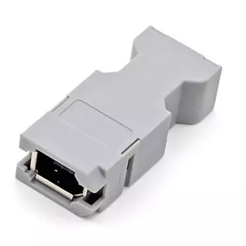 Женский 6-контактный разъем Firewire IEEE 1394, 1 шт., для Yaskawa, для серводвигателя Panasonic, кодировщика 6 P, SM-6E Plug